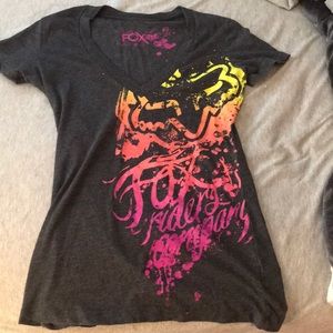 Fox Small V-Neck T-Shirt